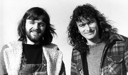 With Chris Leslie in a duo in 1979 With Chris Leslie in a duo in 1979